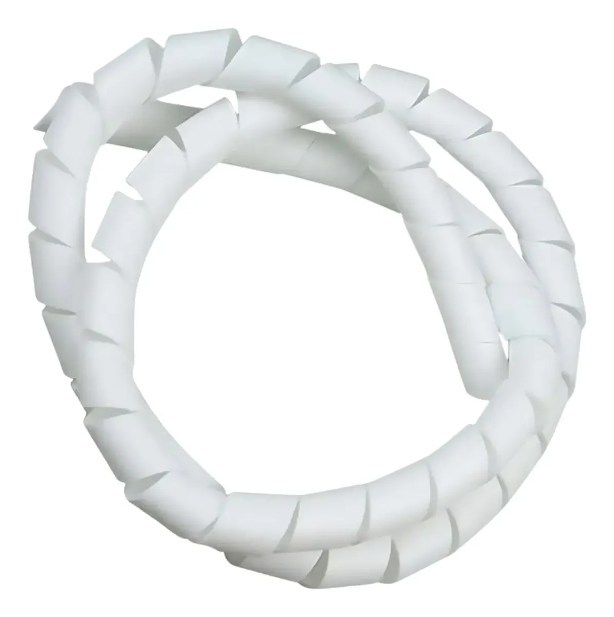 Organizador de Fios e Cabos 19mm 1,5m Branco Sfor
