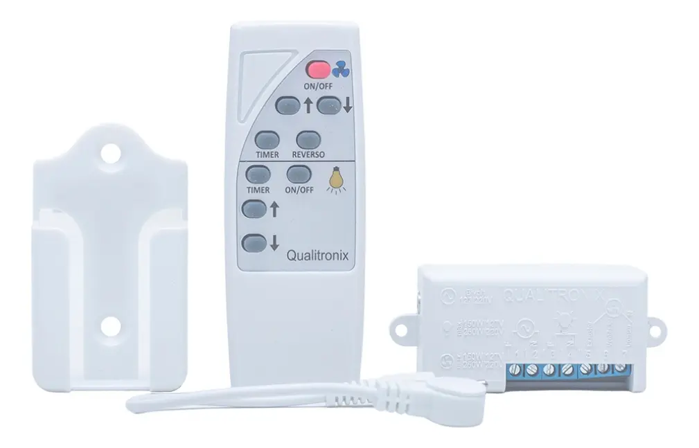 Controle Remoto Ventilador Teto Universal + Suporte Bivolt