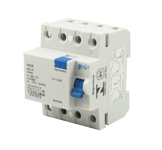 Interruptor Fuga Jng 364-63 4P 30Ma 63A