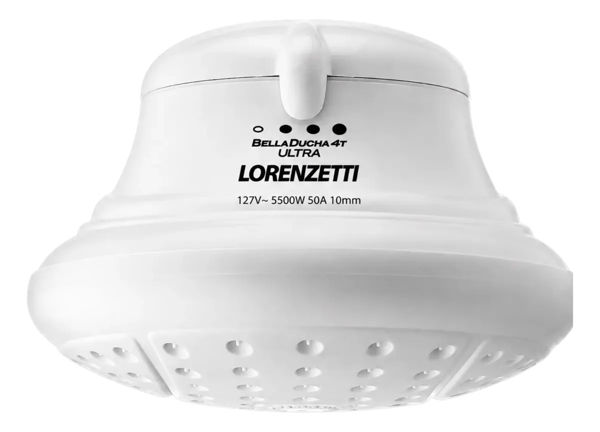 Chuveiro Elétrico Lorenzetti Bella Ducha Ultra 4 Temp 110V 5500W