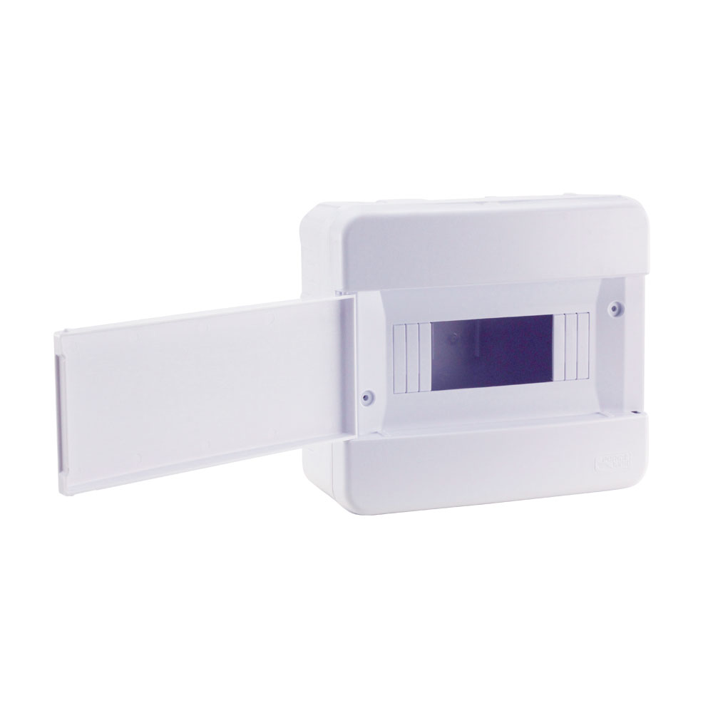 Quadro Distribuição 8 Disjuntores Din Br Sobrepor Forceline - Force Line