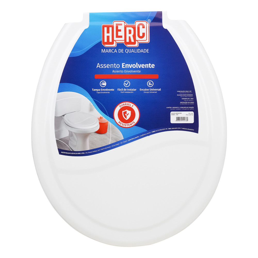 Assento Sanitário Ideale Branco Herc