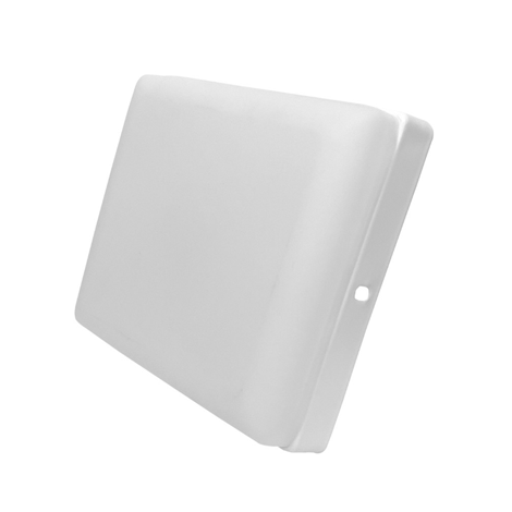Painel Led Borda Infinita 18w 6500k Quadrado Sobrepor Bivolt